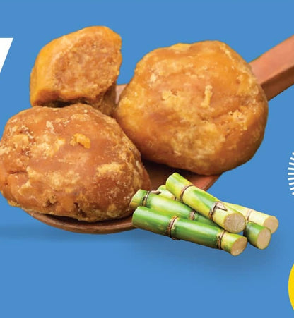 Jaggery ball  Natural Sugarcane Amno Pure -Pouch 900G Pack