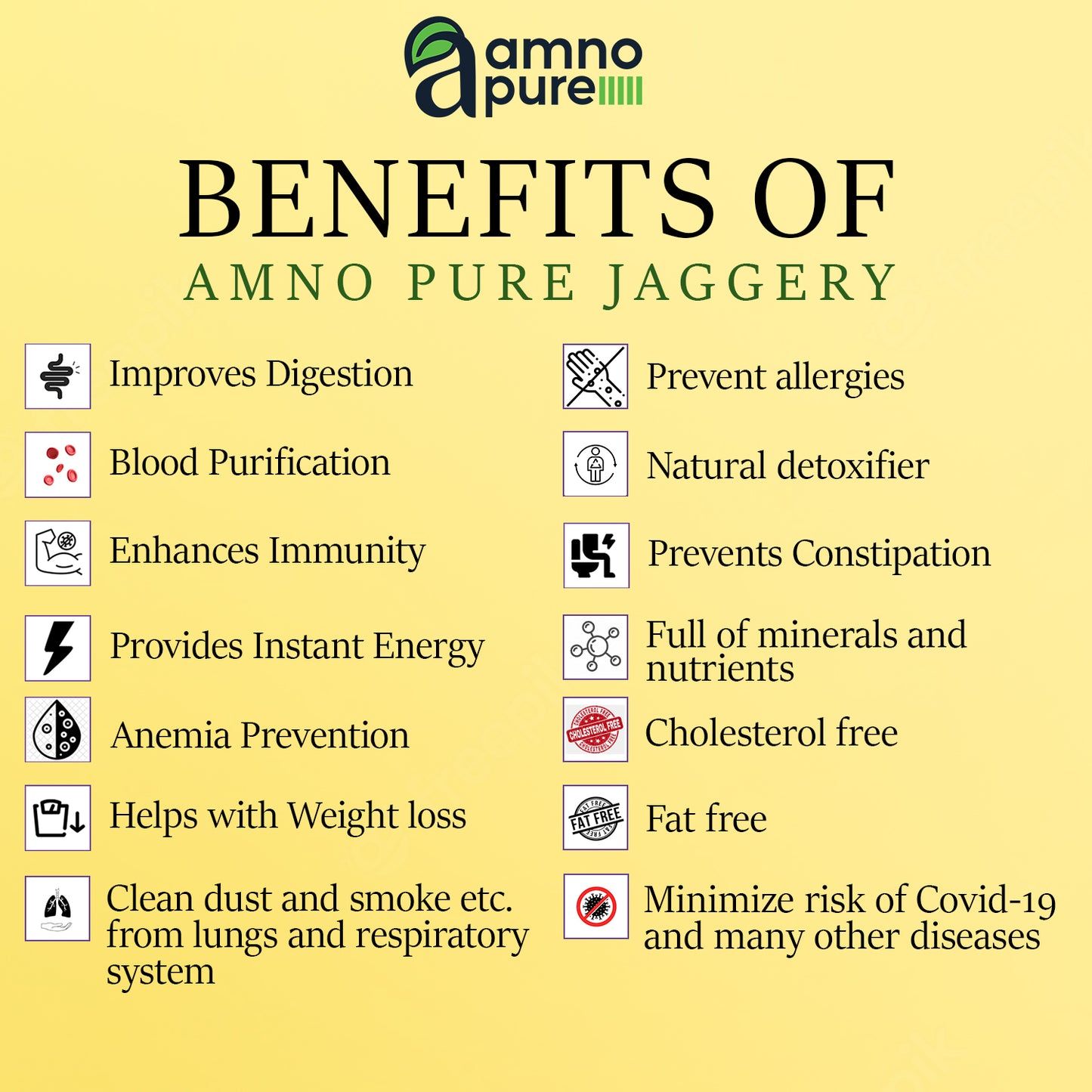 Jaggery with Sesame Seeds Natural Sugarcane Amno Pure- Pouch 900G Pack