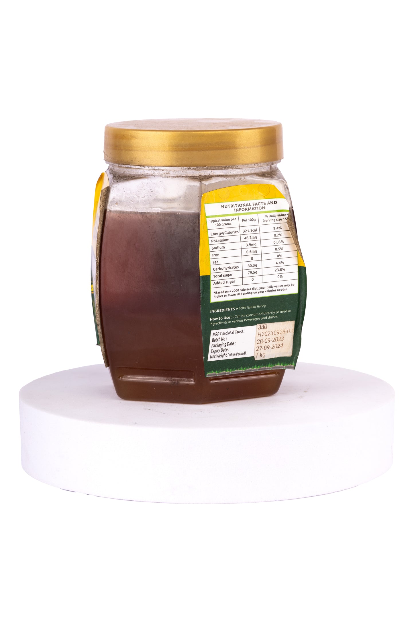 Honey Natural-1KG Jar